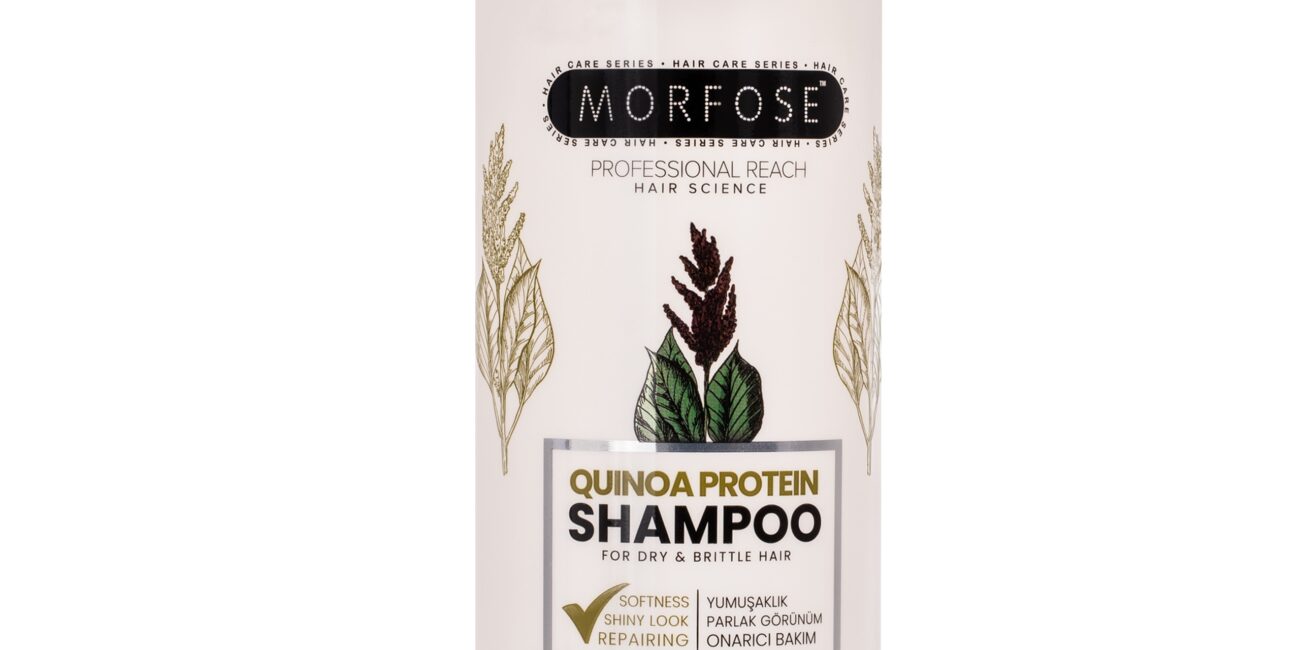 Morfose Quinoa Protein Shampoo – wzmacniający szampon do włosów suchych i kruchych, 1000ml