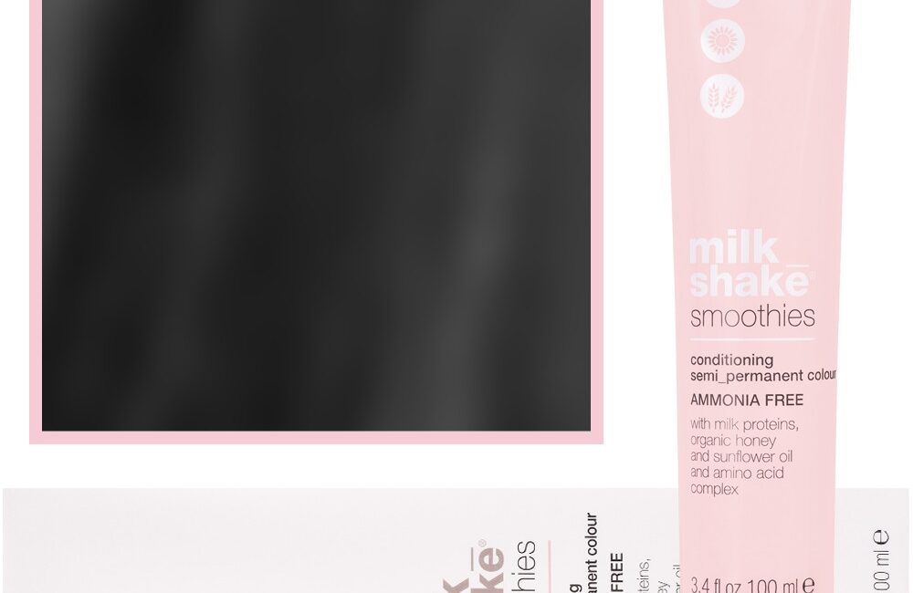 Milk Shake Smoothie Semi-Perm - farba do włosów bez amoniaku 100ml, paleta kolorów 5,1 | 5A || Jasny Popielaty Brąz