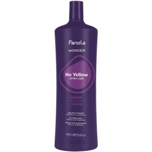 Fanola Wonder No Yellow Mask - maska do włosów blond, 1000ml