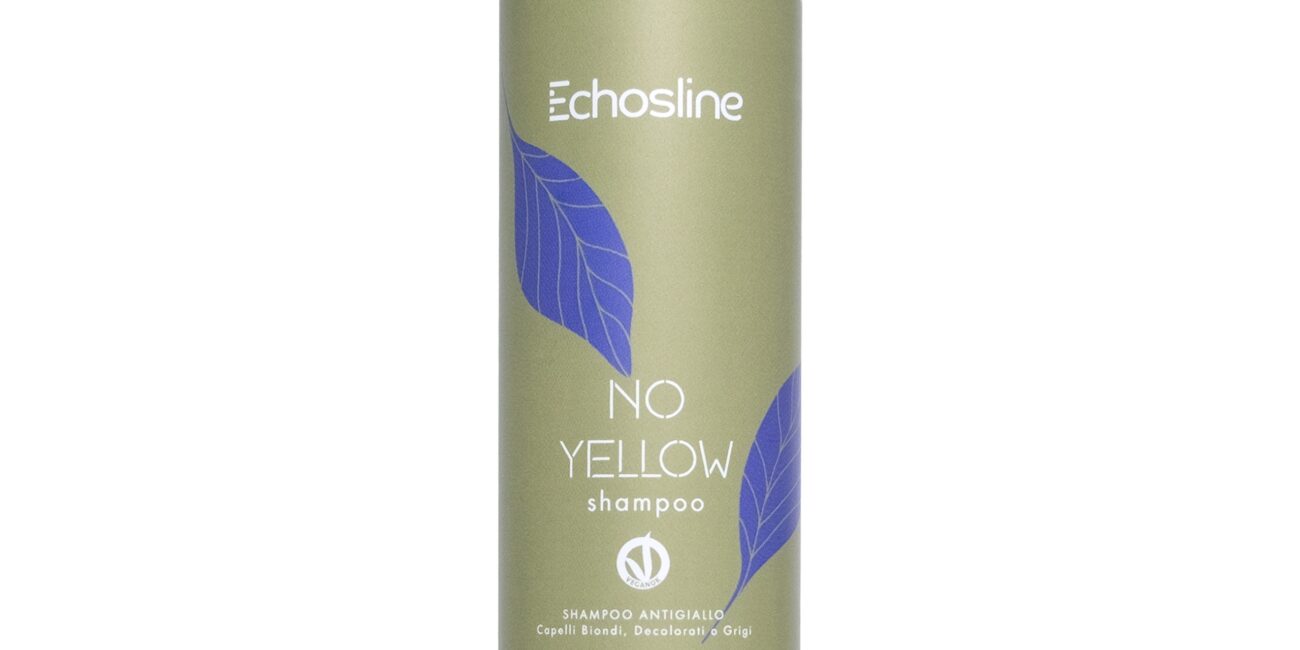 Echosline No Yellow - szampon neutralizujący żółte tony, 300ml
