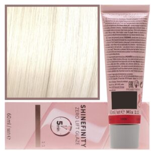 Wella Shinefinity Zero Lift Glaze - profesjonalna farba do włosów, 60ml 010/0 Clear| Naturalny Błysk