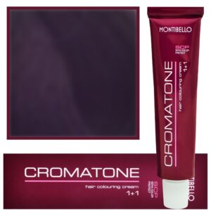 Montibello Cromatone farba profesjonalna trwała koloryzacja, 60ml 4,8 | Purpurowy Brąz