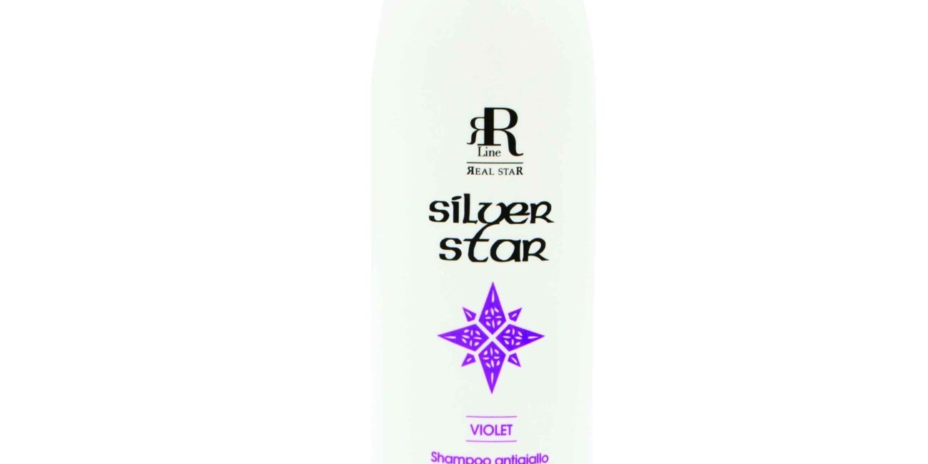 RR Line Silver Star Violet szampon niwelujący żółte refleksy na włosach blond i siwych 350ml