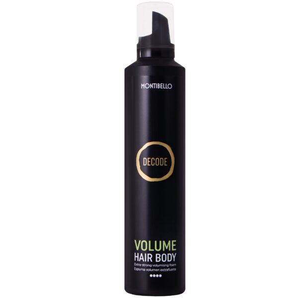 Montibello Volume Hair Body - mocna pianka nadająca objętości, utrwala oraz nawilża, 300ml
