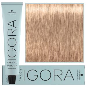 Schwarzkopf Professional Igora Royal Highlifts - farba do włosów o rozjaśniającej formule, 60ml 12-49 | Specjalny Blond Beżowo Fioletowy