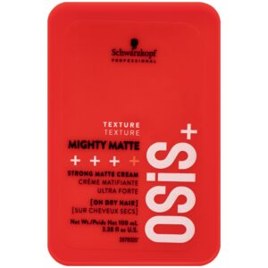 Schwarzkopf OSIS+ Mighty Matte - krem utrwalający z naturalnymi woskami, 100ml