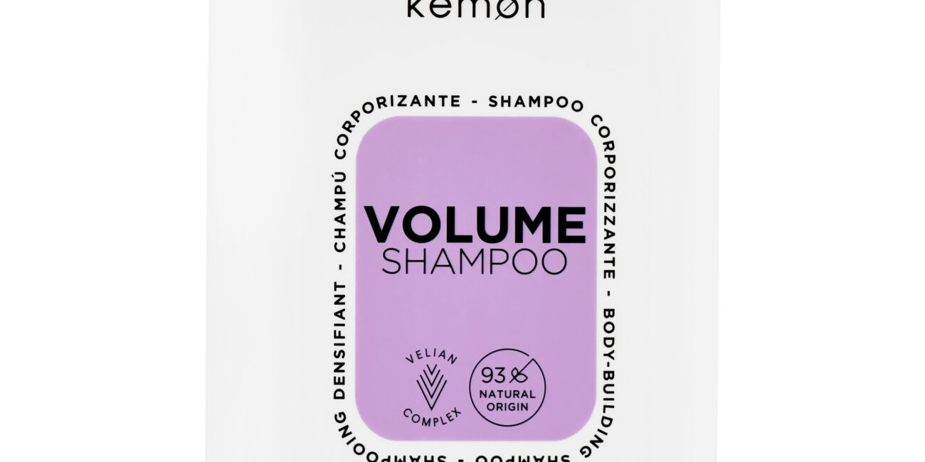 Kemon Volume Body-Building Shampoo - szampon zwiększający objętość włosów, 1000ml