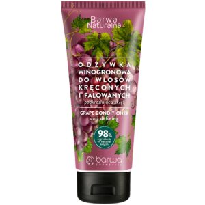Barwa Naturalna Winogronowa - odżywka do włosów kręconych, 200ml