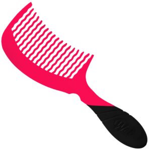 Wet Brush Pro Detangling Comb - grzebień do delikatnego rozczesywania włosów, różne kolory Pink | Różowy