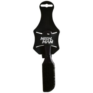 Nishman Fade Brush S - szczotka z naturalnego włosia do włosów i brody