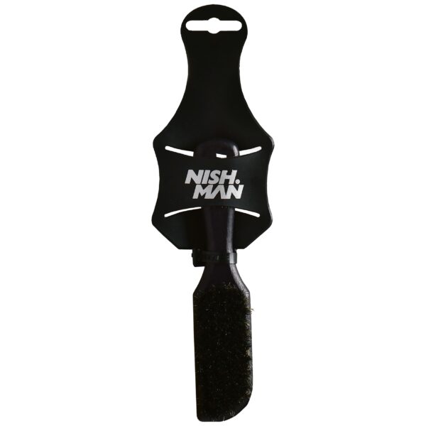 Nishman Fade Brush S - szczotka z naturalnego włosia do włosów i brody