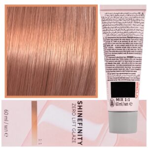 Wella Shinefinity Zero Lift Glaze - profesjonalna farba do włosów, 60ml 07/34 | Średni Złoty Czerwony Blond