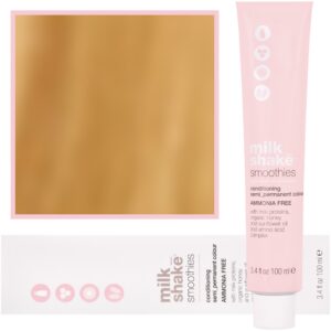 Milk Shake Smoothie Semi-Perm - farba do włosów bez amoniaku 100ml, paleta kolorów 9,33 | 9GG || Intensywny Bardzo Jasny Złocisty Blond