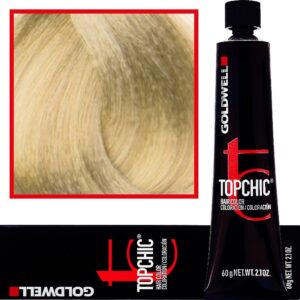 Goldwell Topchic - profesjonalna farba do włosów, 60ml 9-N Bardzo Jasny Naturalny Blond