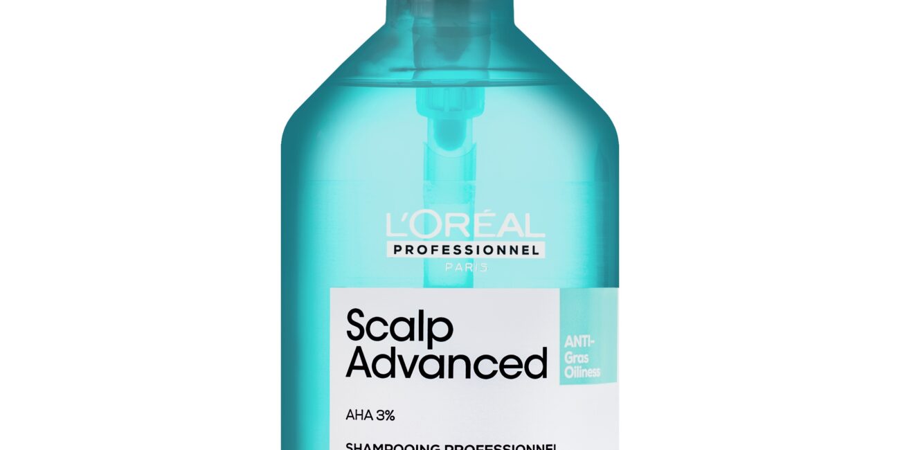 Loreal Scalp Advanced - szampon do włosów przetłuszczających się z 3% AHA, 500ml