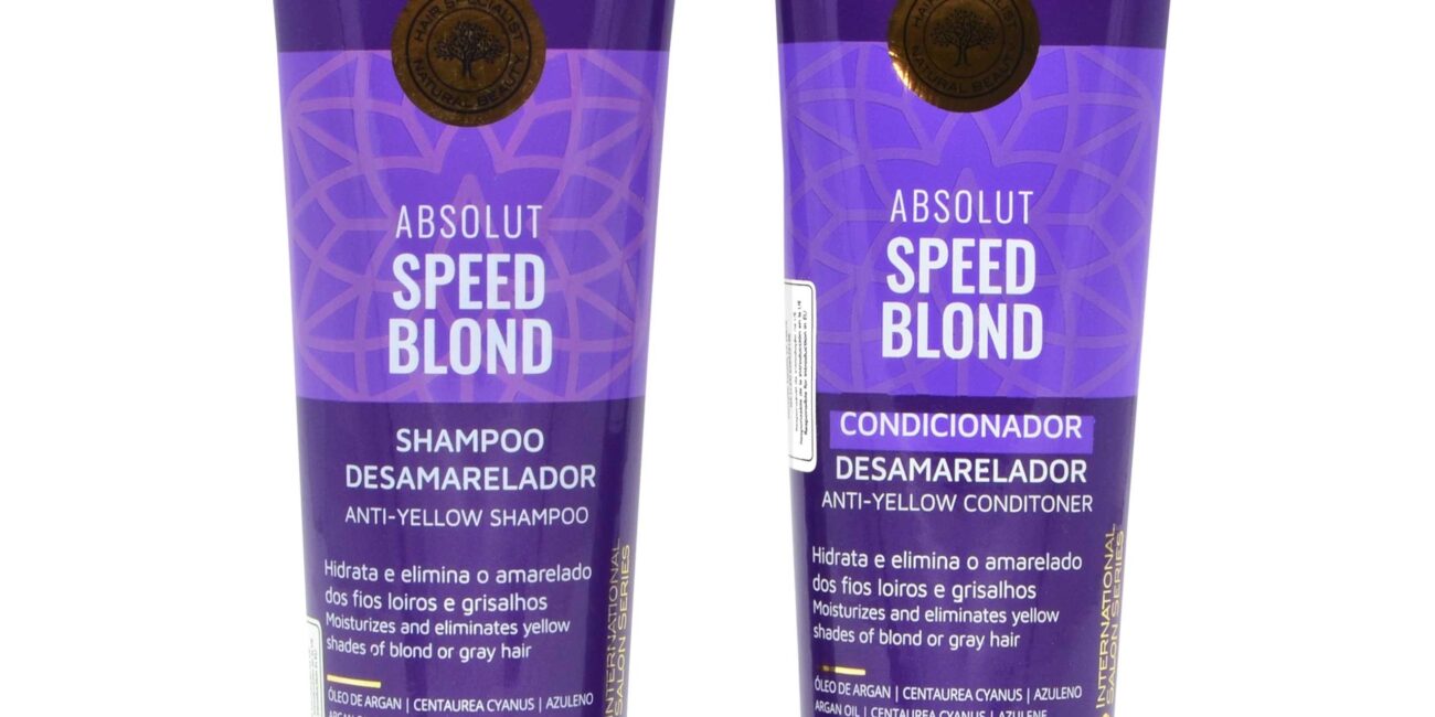 Inoar Absolut Speed Blond Duo Pack do włosów blond oraz siwych 250ml