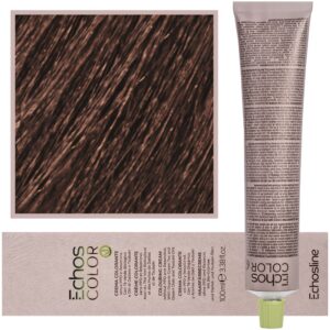 Echosline Echos Color Colouring Cream - wegańska farba do włosów, 100ml 7,7 | Brązowy Średni Blond