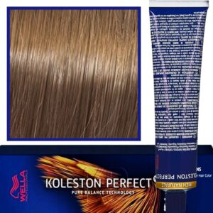 Wella Koleston Perfect Me profesjonalna farba do koloryzacji włosów 60ml 7/3 Złoty Średni Blond