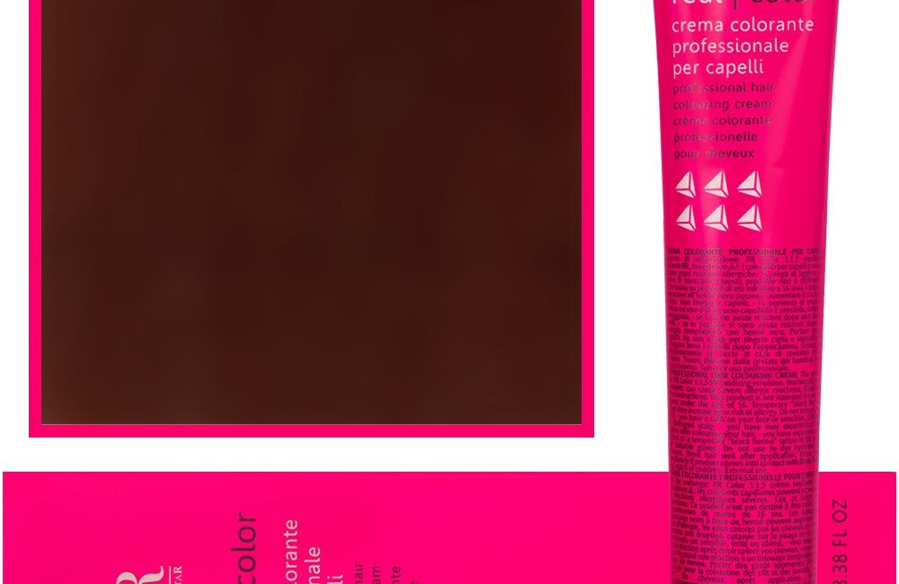 RR Line Farba Crema profesjonalna farba do włosów 100ml 6.43 | Ciemny Blond Miedziano Złoty