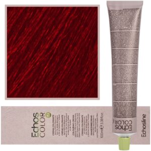 Echosline Echos Color Colouring Cream - wegańska farba do włosów, 100ml 7,66 | Intensywny Czerwony Średni Blond