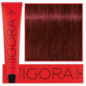 Schwarzkopf Professional Igora Royal - trwała farba do włosów o innowacyjnej formule, 60ml 5-88 | Jasny Brąz Czerwony Ekstra
