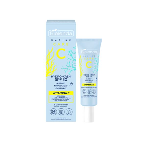 Bielenda Hydro-krem głęboko nawilżająco - ochronny SPF 50