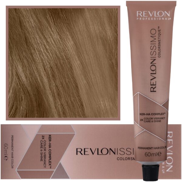 Revlon Revlonissimo Colorsmetique High Coverage - profesjonalna farba do siwych włosów, 60ml HC 5,41 | Jasny Kasztanowy Popielaty Brąz