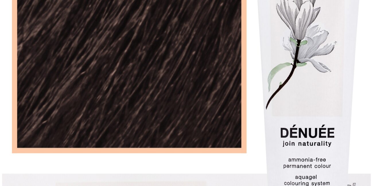 Montibello Denuee – naturalna wegańska farba do włosów bez amoniaku, 60 ml 4,61 | Popielaty Kasztanowy Brąz