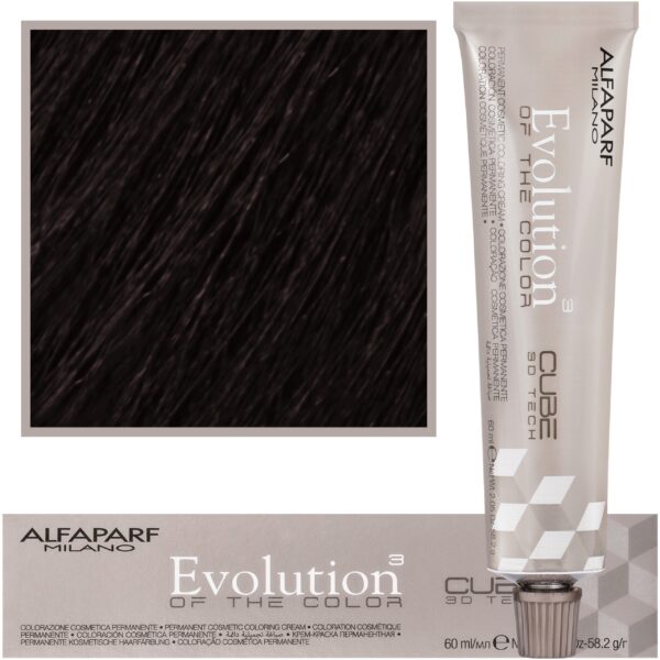 Alfaparf Evolution - farba do włosów 60ml cała paleta 5 NI | Jasny intensywny naturalny brąz