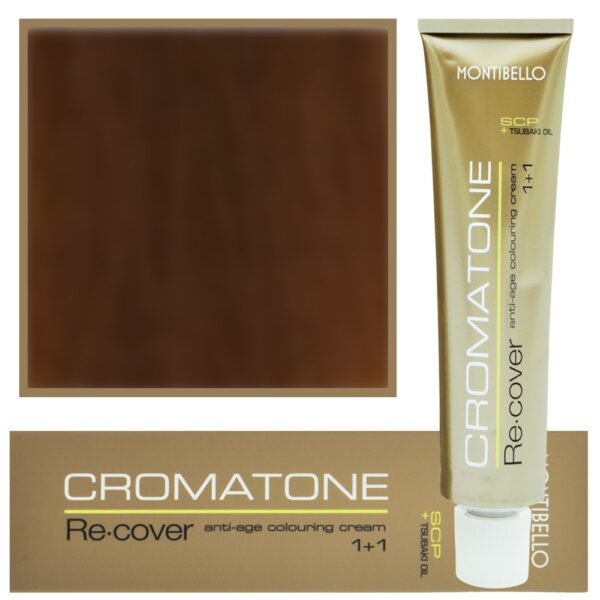 Montibello Cromatone Recover, farba do włosów siwych, 60ml 6,30 | Amber Gold