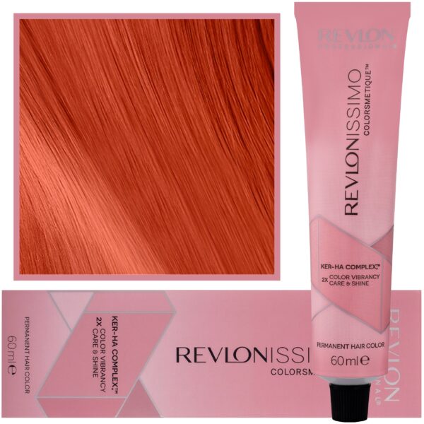Revlon Revlonissimo Colorsmetique - kremowa farba do włosów, 60ml C46 | Mandarynkowy Czerwony