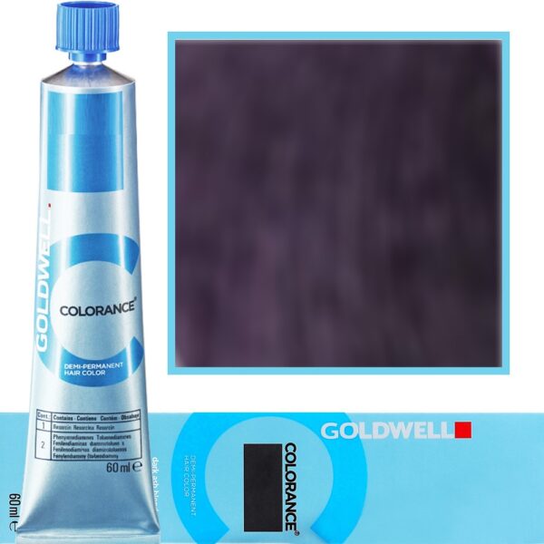 Goldwell Colorance - profesjonalna farba do półtrwałej koloryzacji, 60ml 3VV-MAX | Ciemny Fiolet
