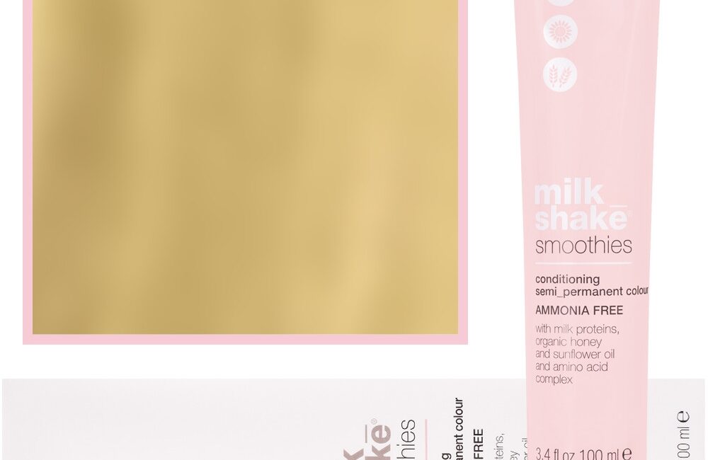 Milk Shake Smoothie Semi-Perm - farba do włosów bez amoniaku 100ml, paleta kolorów 9 | 9N || Bardzo Jasny Blond