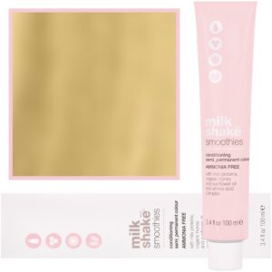 Milk Shake Smoothie Semi-Perm - farba do włosów bez amoniaku 100ml, paleta kolorów 9 | 9N || Bardzo Jasny Blond