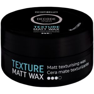Montibello Men Texture Matt Wax wosk mocno utrwalający łatwo się zmywa 90 ml