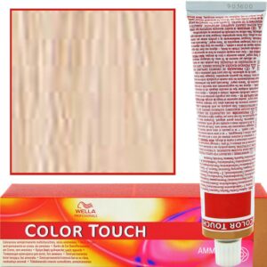 WELLA COLOR TOUCH profesjonalna farba do włosów 60 ml 10/81 Platynowy Blond Perłowo-Popielaty