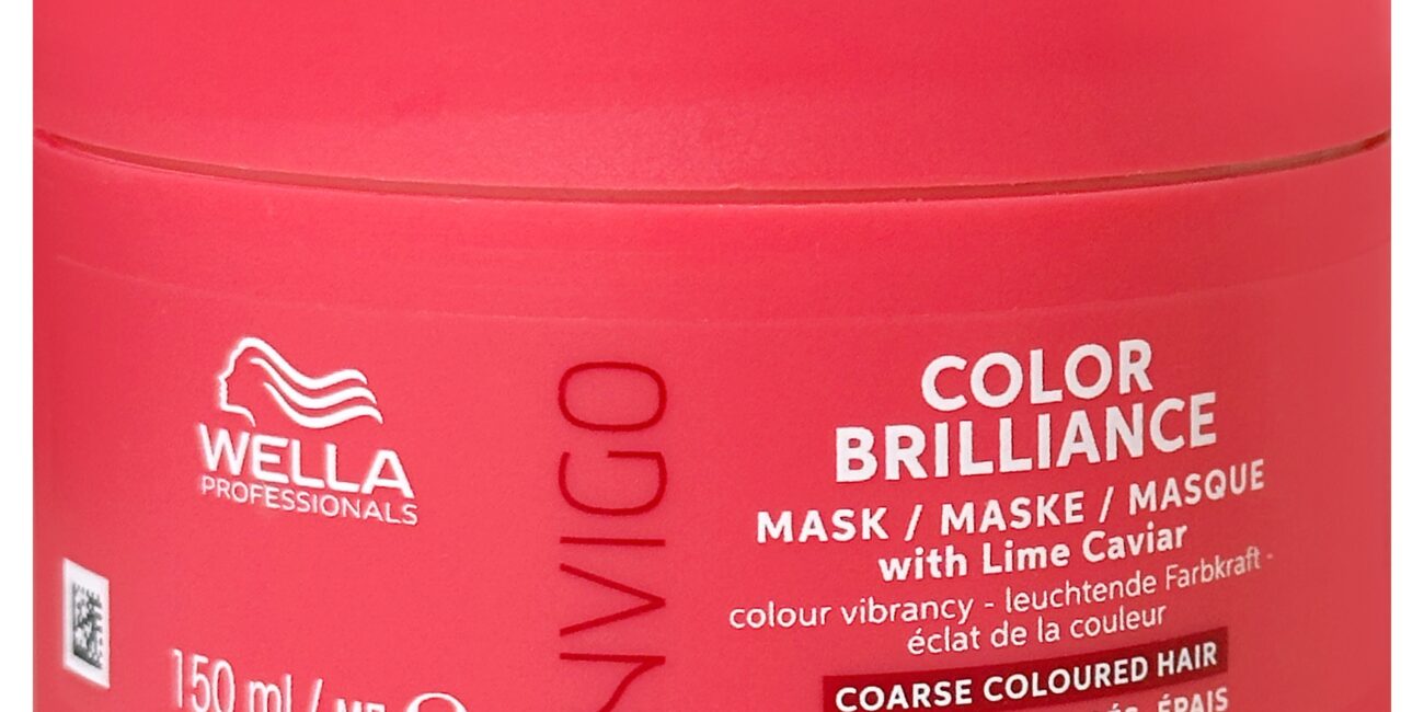 Wella Invigo Brilliance Mask - maska do włosów grubych, 150ml