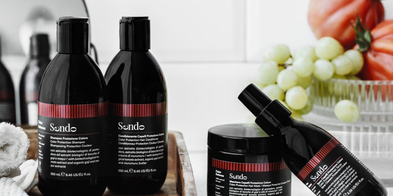 Zestaw do pielęgnacji włosów farbowanych szampon 250 ml + odżywka 250 ml + maska 200 ml + spray 100 ml Sendo