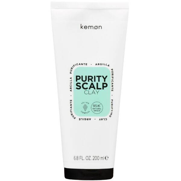 Kemon Purity Scalp Clay - glinka oczyszczająca do skóry głowy, 200ml