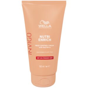 Wella Invigo Enrich Frizz Control Cream - wygładzający krem do włosów suchych, 150ml