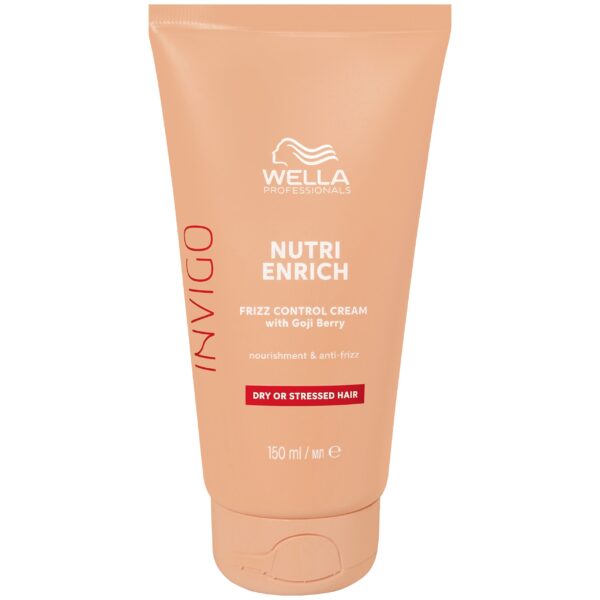 Wella Invigo Enrich Frizz Control Cream - wygładzający krem do włosów suchych, 150ml