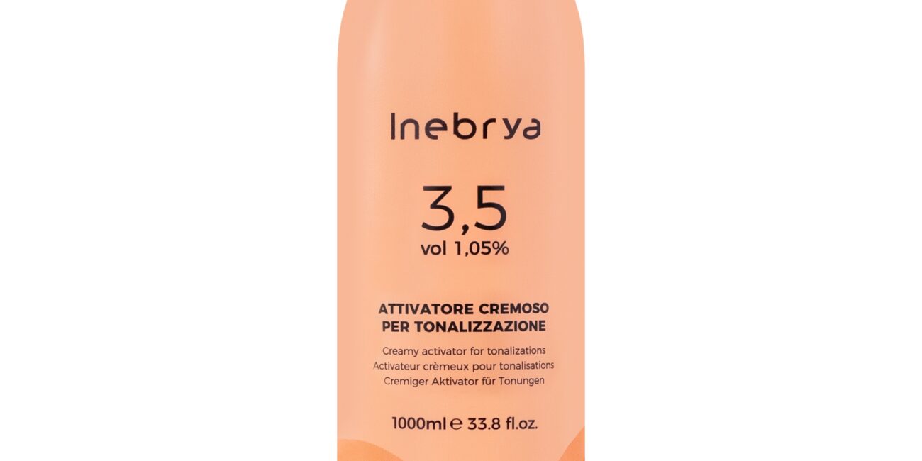 Inebrya oxydant lub aktywator w kremie, 1,05%, 2,1%, 3%, 6%, 9% lub 12%, 1000ml 1,05% - 3,5 vol Cremy Activator