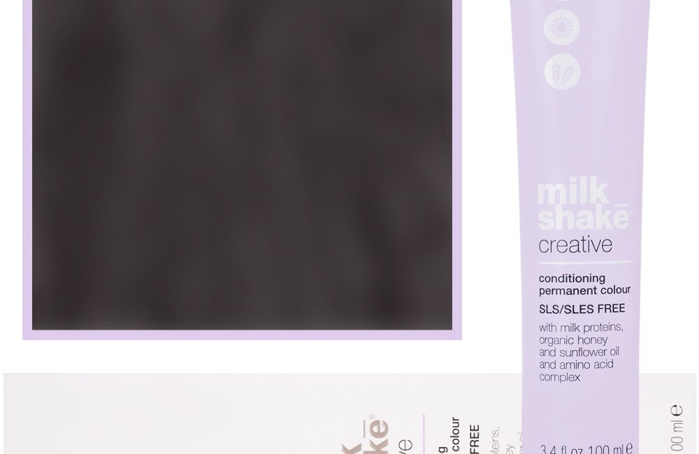 Milk Shake Creative - farba do włosów 100ml, pełna paleta kolorów 3,31 | 3GA || Ciemny Głęboki Złoty Popielaty Brąz