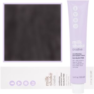 Milk Shake Creative - farba do włosów 100ml, pełna paleta kolorów 3,31 | 3GA || Ciemny Głęboki Złoty Popielaty Brąz