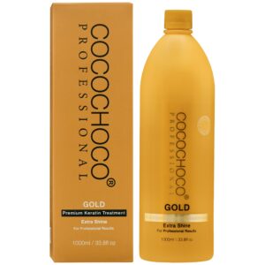 CocoChoco GOLD Premium Keratin Treatment, keratyna do prostowania 1000ml