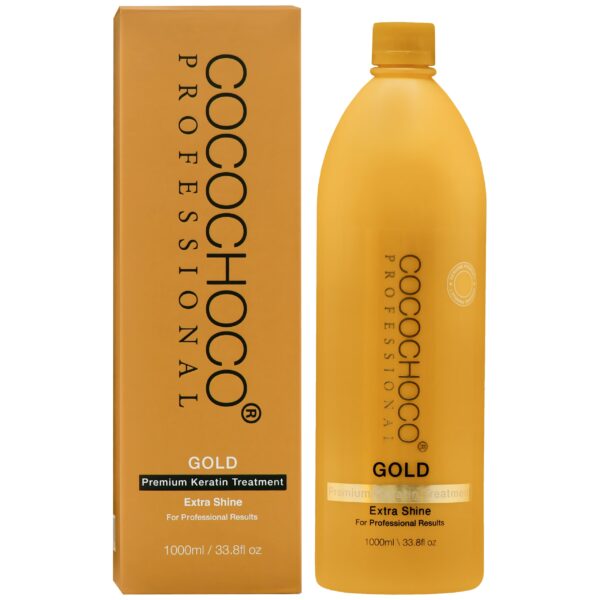 CocoChoco GOLD Premium Keratin Treatment, keratyna do prostowania 1000ml