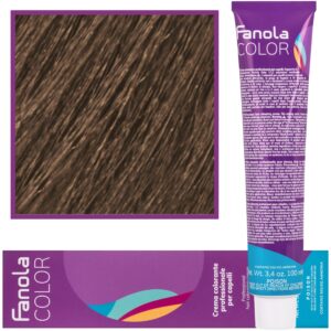 Fanola Crema Color farba - profesjonalny krem koloryzujący, 100 ml 7.8 | Matowy Blond