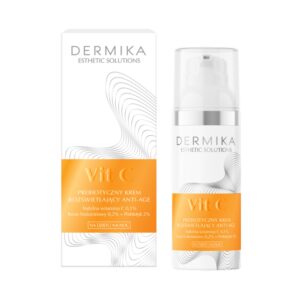 Dermika Prebiotyczny krem rozświetlający anti-age na dzień/ noc