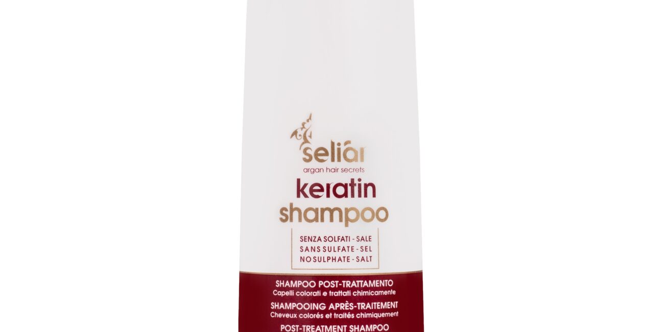 Echosline Seliar Keratin Shampoo - keratynowy szampon do włosów zniszczonych farbowanych, 1000ml