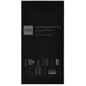 Fox Weaving Comb 3D - komplet grzebieni do balejażu, 6szt